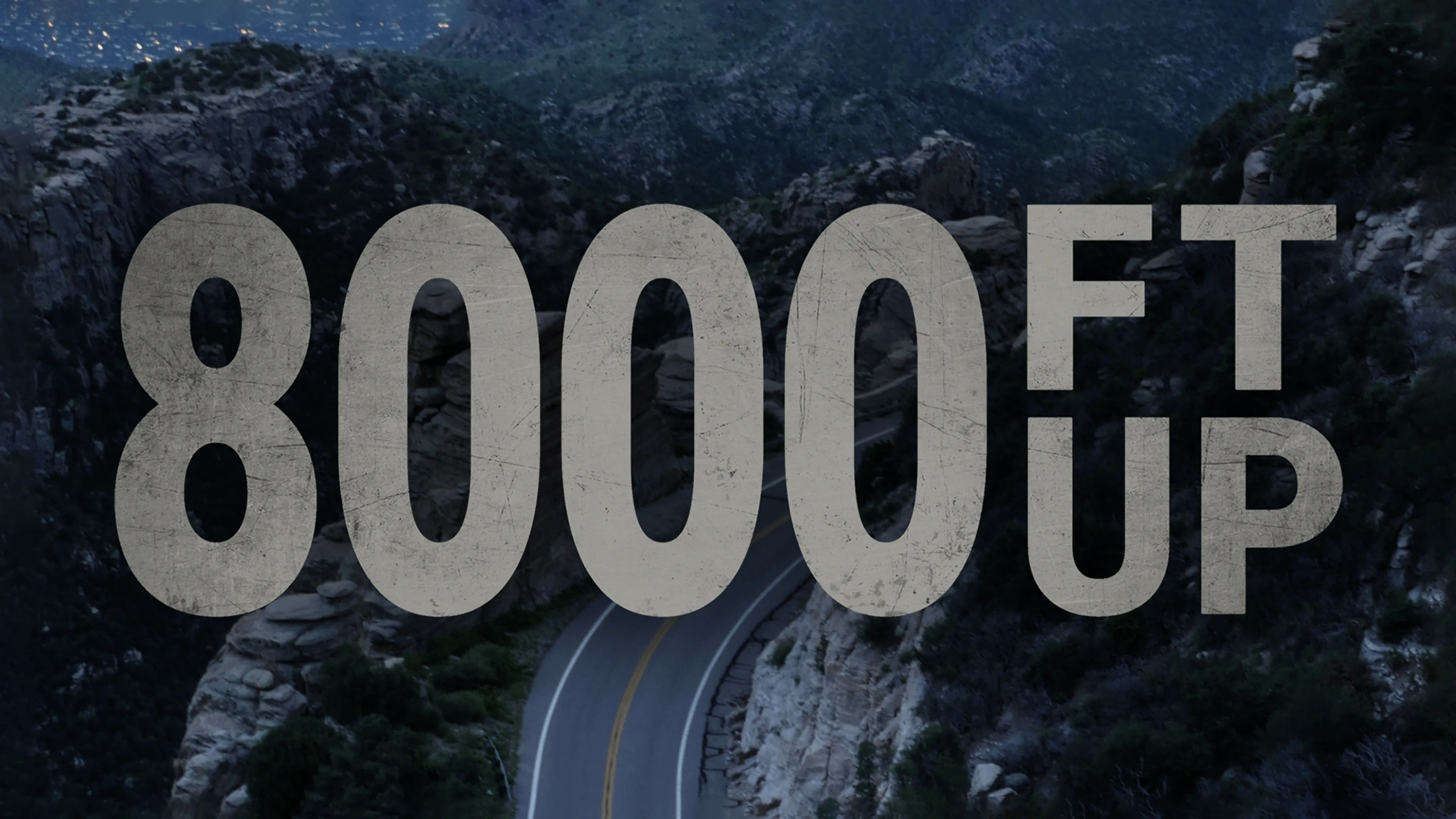 8000 Ft Up poster
